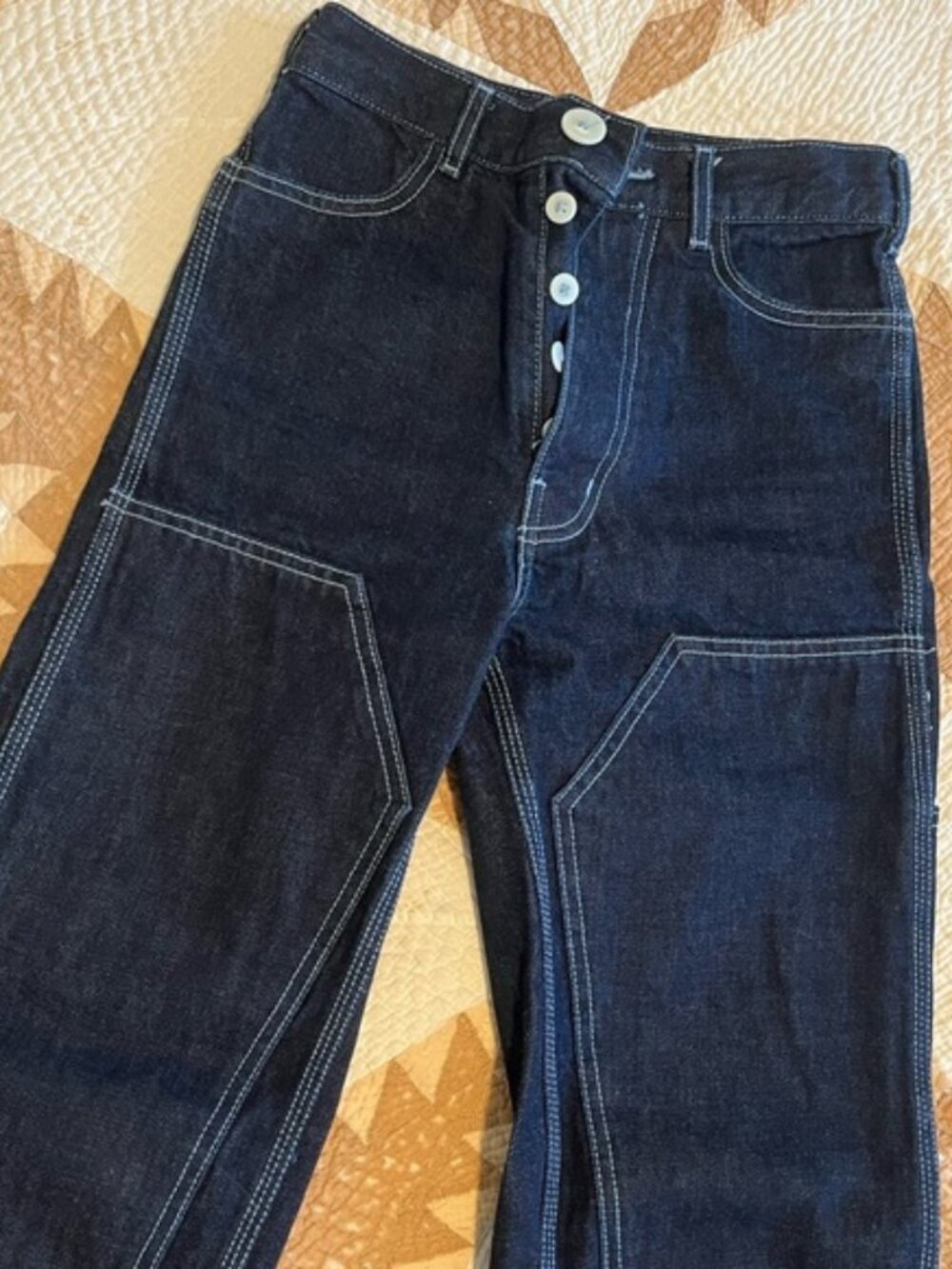 NWOT RARE Jesse Kamm Handy Pant Dark Blue